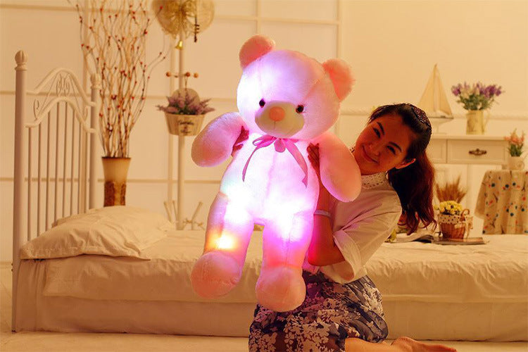 Light Up LED Teddy Bear Stuffed Animals Plush Toy