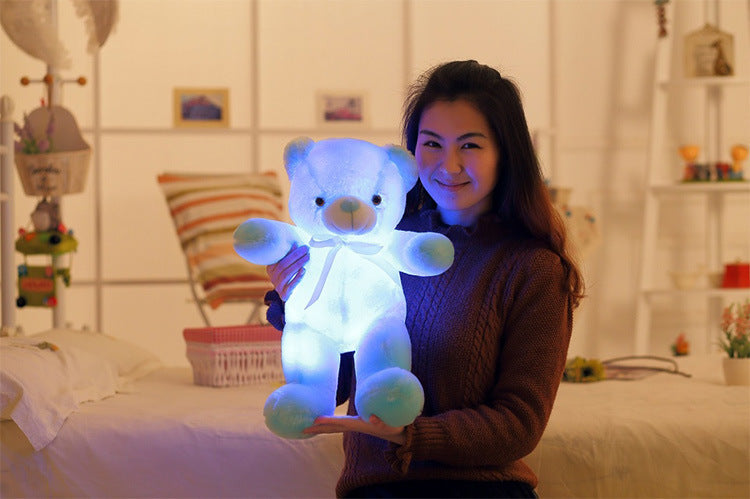 Light Up LED Teddy Bear Stuffed Animals Plush Toy
