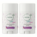 2-Pack all-Natural Deodorants for Kids & Teens