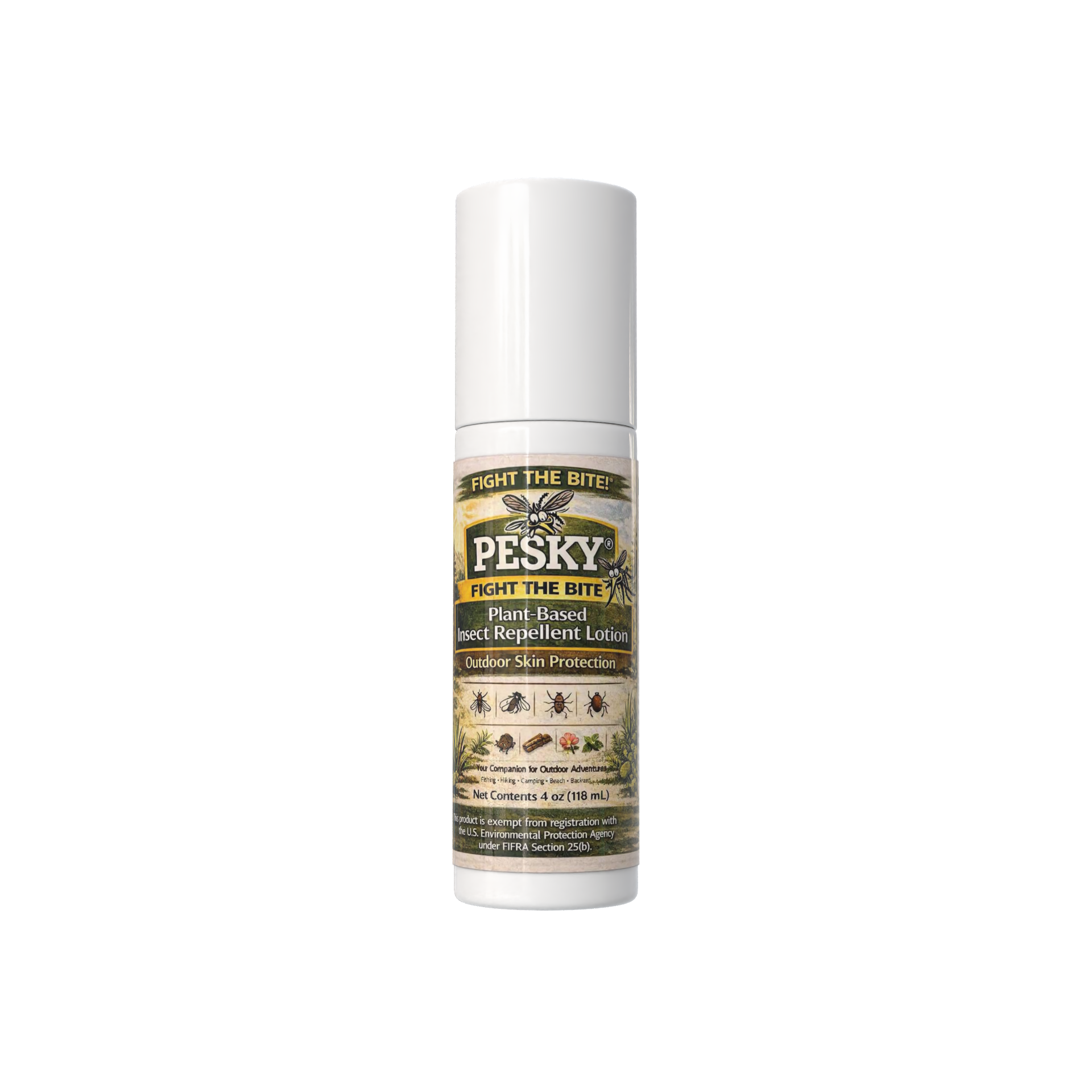 PESKY® Fight the Bite™ Plant-Based Insect Deterrent Lotion (Roll-on)