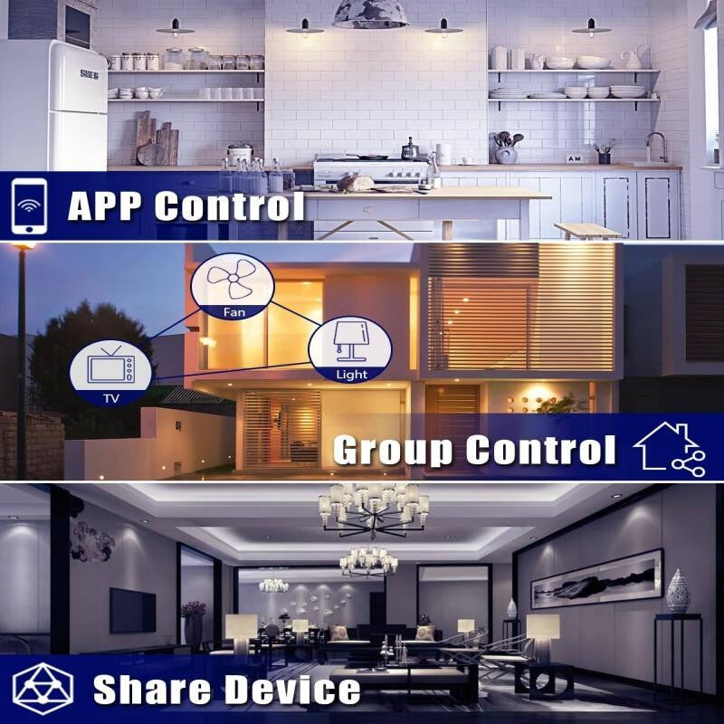 Smart Plug 2 Pack, WiFi Alexa Plug,